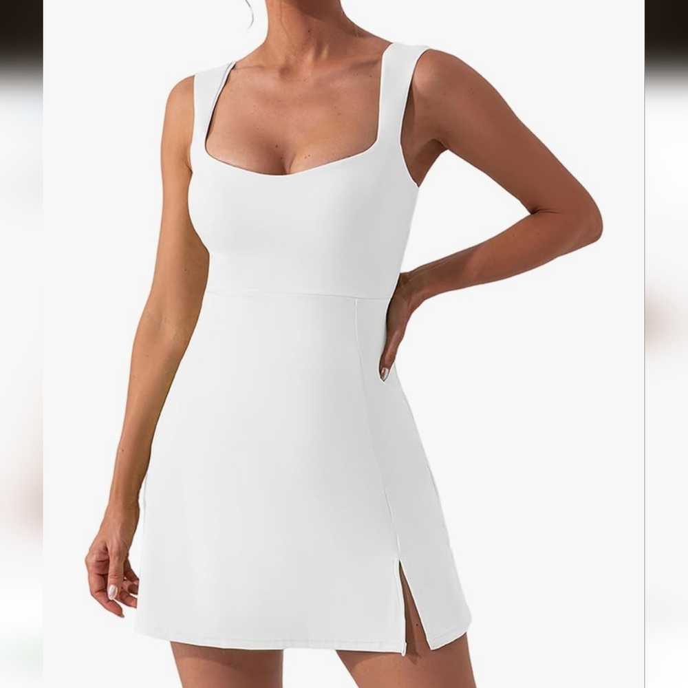 NWOT White Athletic Dress